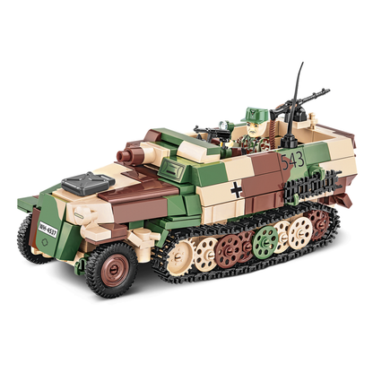 Cobi World War 2 Sd.Kfz.251/9 Stummel Half Track (485 Piece Kit)