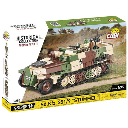 Cobi World War 2 Sd.Kfz.251/9 Stummel Half Track (485 Piece Kit)