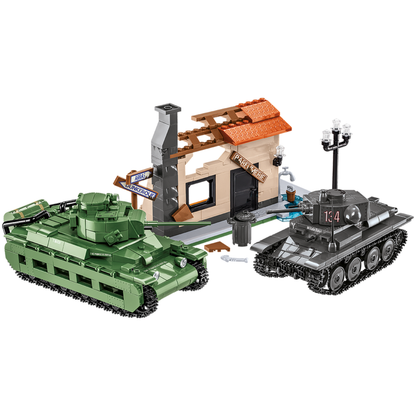 Cobi World War 2 Matilda II & Panzer 38 (T) Diorama (1008 Piece Kit)