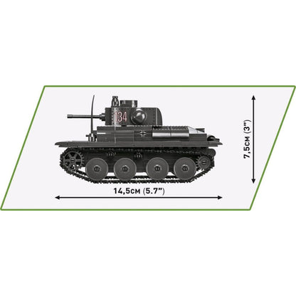 Cobi World War 2 Matilda II & Panzer 38 (T) Diorama (1008 Piece Kit)