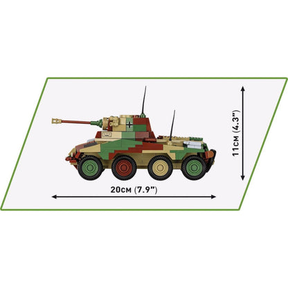 Cobi World War 2 Sd.Kfz. 234/2 Puma (470 Piece Kit)
