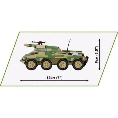 Cobi World War 2 Sd.Kfz. 234/3 Stummel (438 Piece Kit)