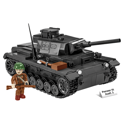 Cobi World War 2 Panzer III Ausf.J (590 Piece Kit)