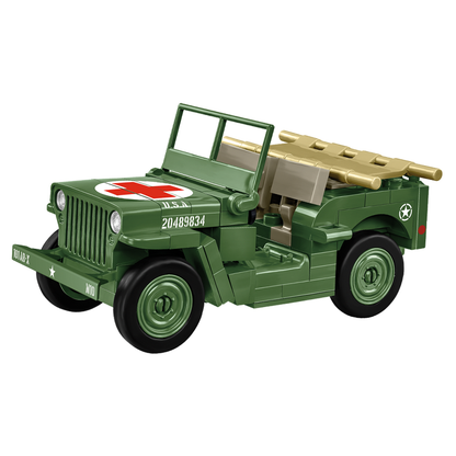 Cobi World War 2 Medical Willys MB (130 Pcs)