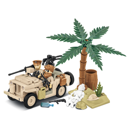 Cobi World War 2 Willys MB SAS (180 Pcs)