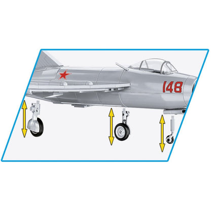 Cobi Korean War MIG 15 N.Code Fagot (504 Piece Kit)