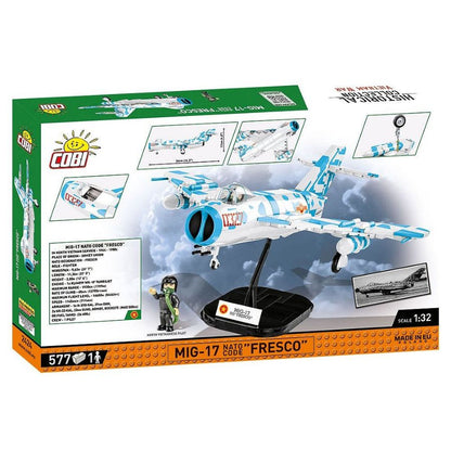 Cobi Vietnam War MiG 17 NATO Code "Fresco" (577 Pcs)