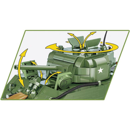 Cobi World War 2 M4A3 Sherman (852 Piece Kit)