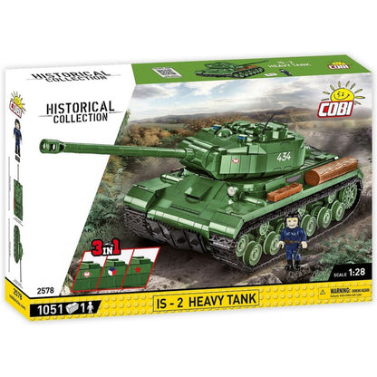 Cobi World War 2 IS 2 (3 in 1) (1044 Piece Kit)