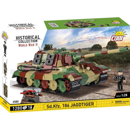 Cobi World War 2 Sd.Kfz. 186 Jagdtiger (1280 Piece Kit)