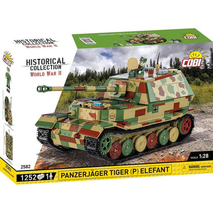 Cobi World War 2 Panzerjäger Tiger (P) Elefant (1252 Piece Kit)