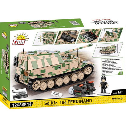 Cobi World War 2 Sd.Kfz. 184 Ferdinand (1268 Piece Kit)