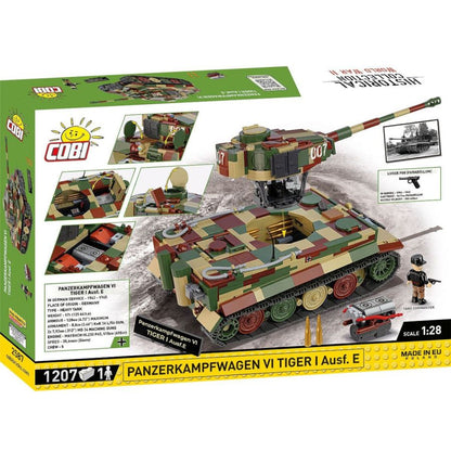 Cobi World War 2 Panzerkampfwagen Vi Tiger I Ausf.E (1207 Pcs)