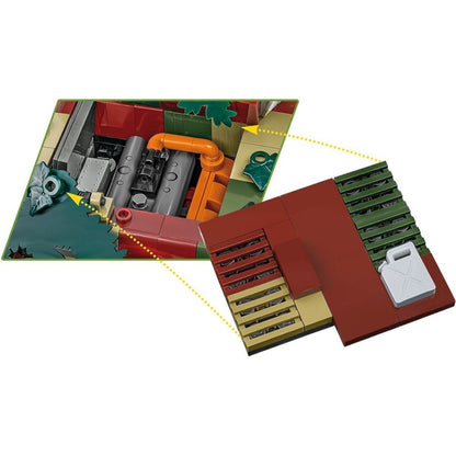 Cobi World War 2 Flakpazer IV Wirbel Exclusive Edition (1195 Pcs)