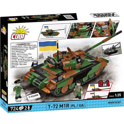Cobi Armed Forces T 72M1R (PL/UA) (724 Piece Kit)