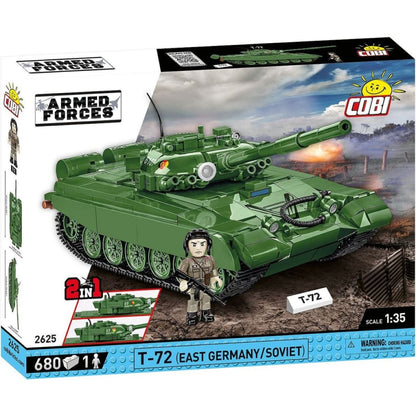 Cobi Armed Forces T 72 (East Germany/Soviet) (680 Piece Kit)