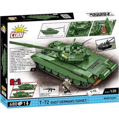 Cobi Armed Forces T 72 (East Germany/Soviet) (680 Piece Kit)