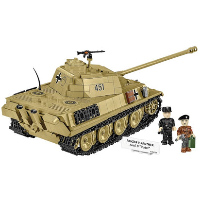Cobi World War 2 Panzer V Panther Ausf. G "Pudel" (1133 Pcs )
