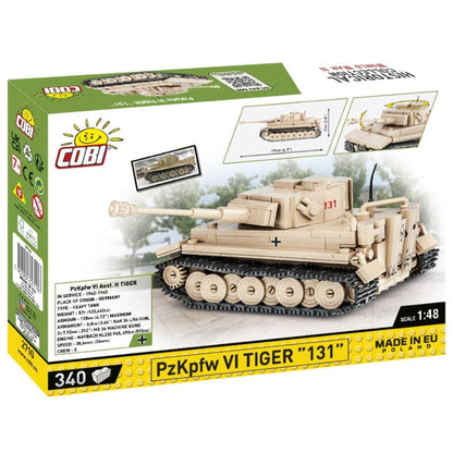 Cobi World War 2 Pzkpfw VI Tiger "131" (340 Piece Kit)