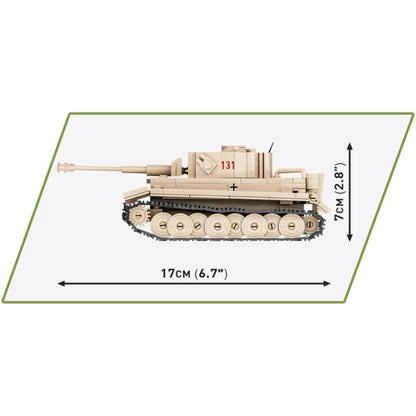 Cobi World War 2 Pzkpfw VI Tiger "131" (340 Piece Kit)