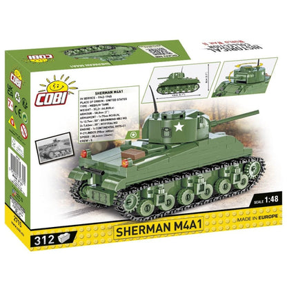 Cobi World War 2 Sherman M4A1 (312 Piece Kit)