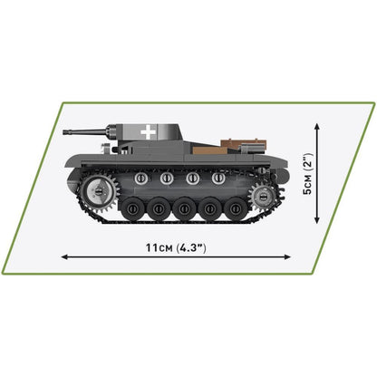 Cobi World War 2 Panzer II Ausf.A (300 Piece Kit)