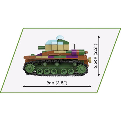Cobi World War 2  Renault, Valentine, Panze (595 Pcs)