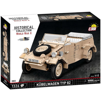 Cobi World War 2 Kubelwagen Typ 82 (1290 Piece Kit)