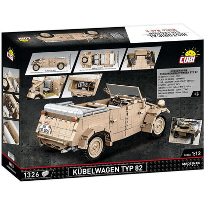 Cobi World War 2 Kubelwagen Typ 82 (1290 Piece Kit)