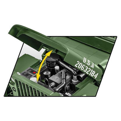 Cobi World War 2 Willys MB (1207 Pcs)