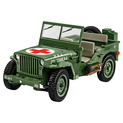 Cobi World War 2 Willys Medical MB (1131 Pcs)