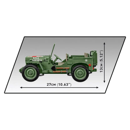 Cobi World War 2 Willys Medical MB (1131 Pcs)