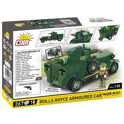 Cobi Great War Rolls Royce Armored (263 Piece Kit)