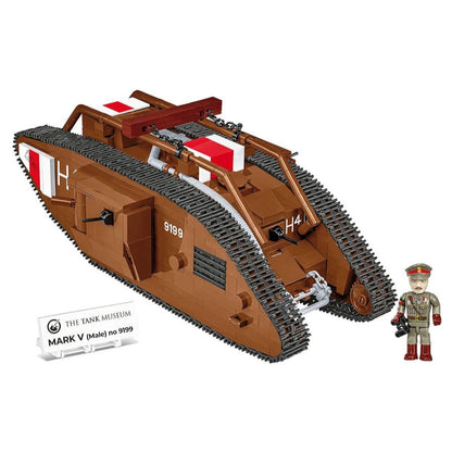 Cobi Great War Mark V Tank (Male) N.9199 (848 Pcs)