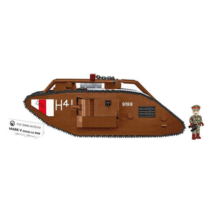 Cobi Great War Mark V Tank (Male) N.9199 (848 Pcs)