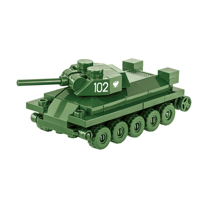 Cobi World War 2 T 34/76 Tank (101 Piece Kit)