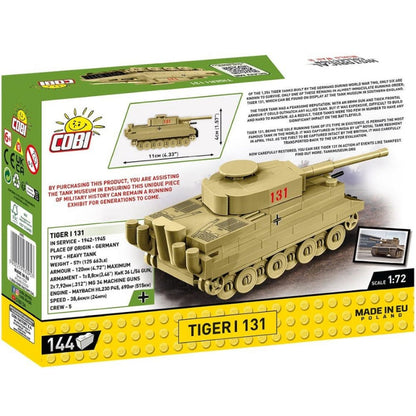 Cobi World War 2 I 131 Tiger (161 Piece Kit)