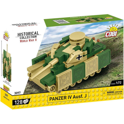 Cobi World War 2 Panzer IV Ausf.j (130 Piece Kit)
