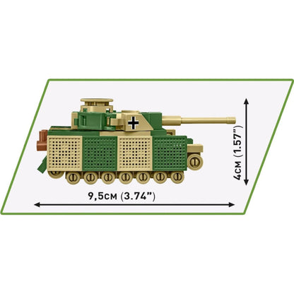 Cobi World War 2 Panzer IV Ausf.j (130 Piece Kit)