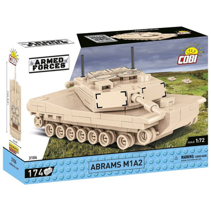 Cobi World War 2 Abrams M1A2 (168 Piece Kit)