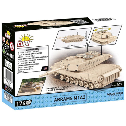 Cobi World War 2 Abrams M1A2 (168 Piece Kit)