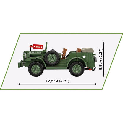 Cobi World War 2 Dodge WC 56 Command Car (208 Pcs)