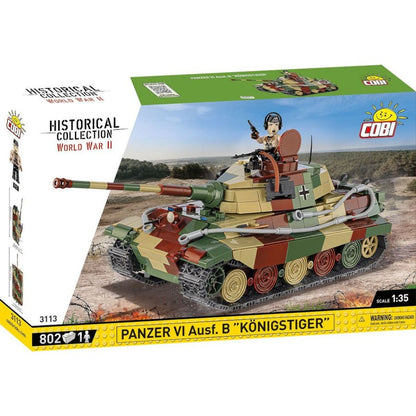 Cobi World War 2 Panzer VI Ausf.B  Konigst (802 Pcs)