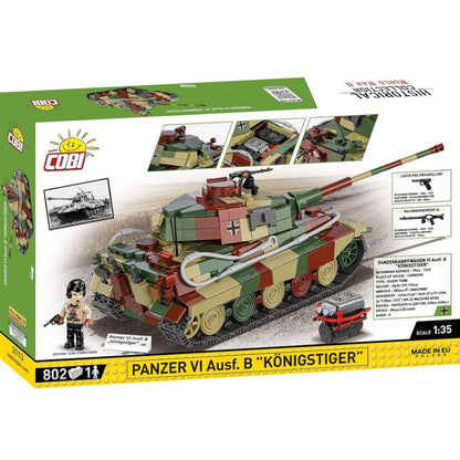 Cobi World War 2 Panzer VI Ausf.B  Konigst (802 Pcs)