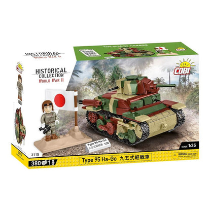 Cobi World War 2 Type 95 Ha Go (380 Pcs)
