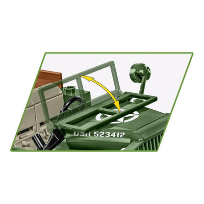 Cobi World War 2 37mm GMC M6 Fargo (230 Pcs)