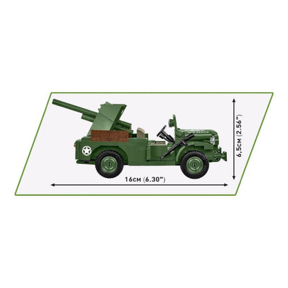 Cobi World War 2 37mm GMC M6 Fargo (230 Pcs)
