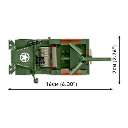 Cobi World War 2 37mm GMC M6 Fargo (230 Pcs)