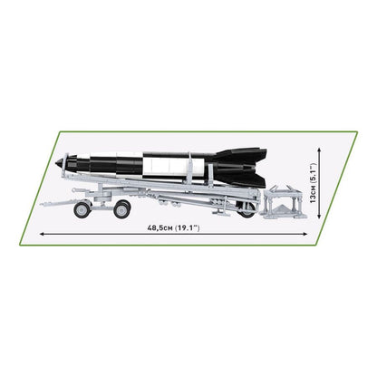Cobi World War 2 V2 Rocket On Meiller Exclusive (1191 Pcs)