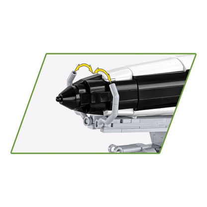 Cobi World War 2 V2 Rocket On Meiller Exclusive (1191 Pcs)